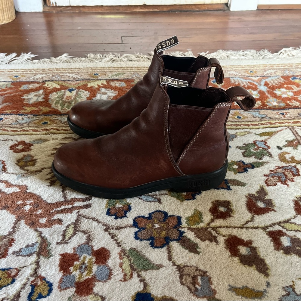 Women's Brown Leather Boots